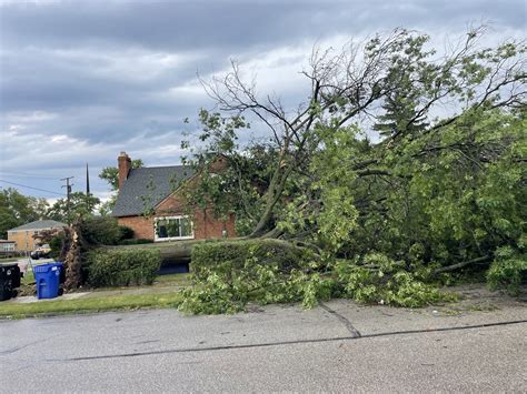 Northeast Ohio Power Outage Storm Damage Photos