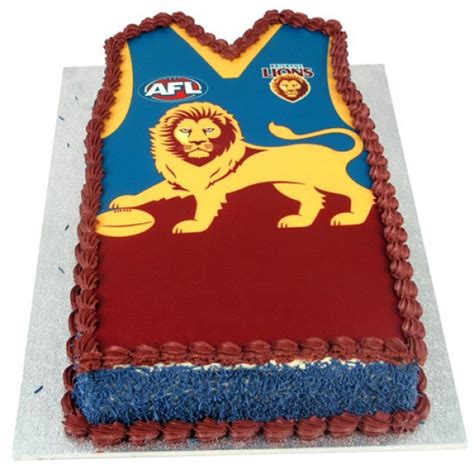 Afl Football Team Cake Shaped