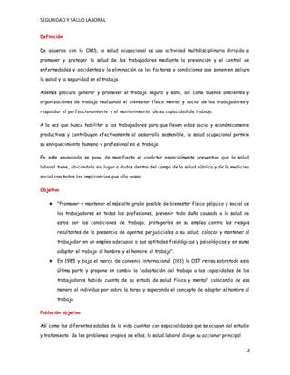 Seguridad Y Salud Laboral PDF