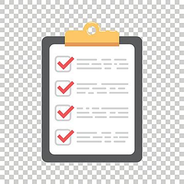 Flat Vector Illustration Of A Todo List Concept Vector, Office, Success ...