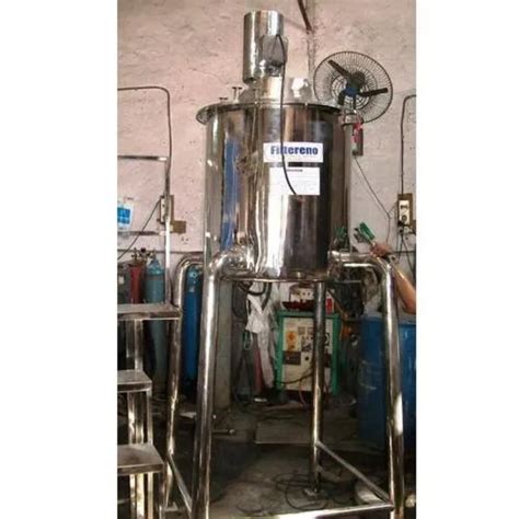 Stainless Steel Mixing Vessel Max Design Pressure Bar At Rs