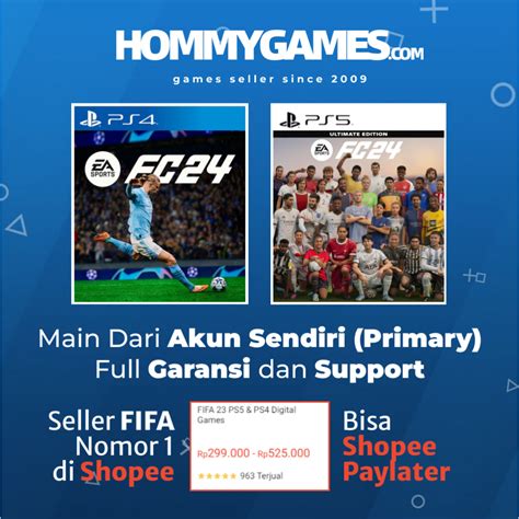 Jual Ea Sports Fc 24 Standard Edition And Ultimate Edition Fifa 24 Ps4