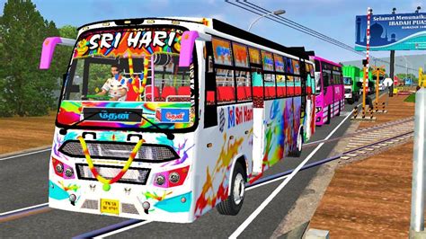 Tn Private Bus Driving ஸ்ரீ ஹரி 🎀💥 Bus Simulator Indonesia Youtube