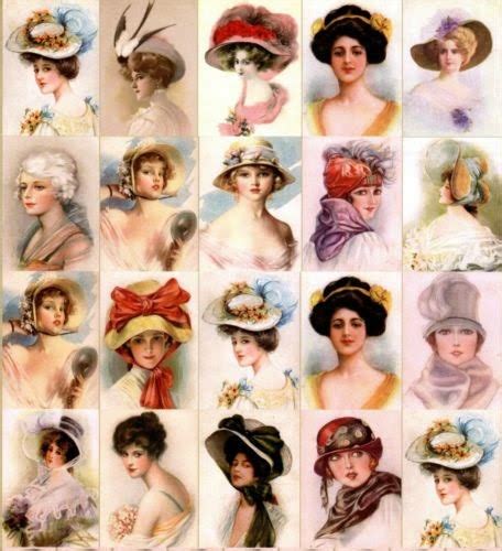 Imprimolandia Vintage Ladies Illustration