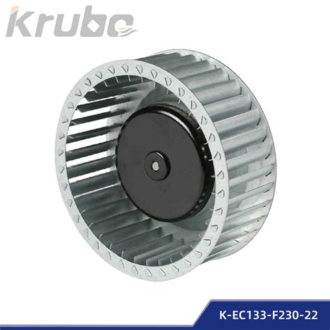 Blowers 133mm Centrifugal Fans Forward Curved Ball Bearing K Ec133