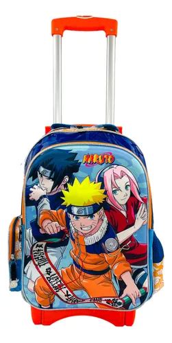 Mochila De Carrito Naruto Uzumaki Naruto Sasuke Y Sakura Original