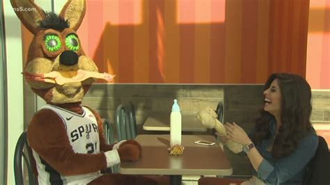 Spurs Coyote named 'most terrifying' mascot in Texas | kens5.com