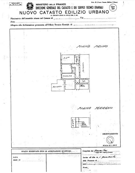 Planimetria Catastale Dove Costo E A Chi Richiederla