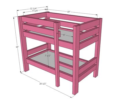 Woodwork American Doll Furniture Plans PDF Plans