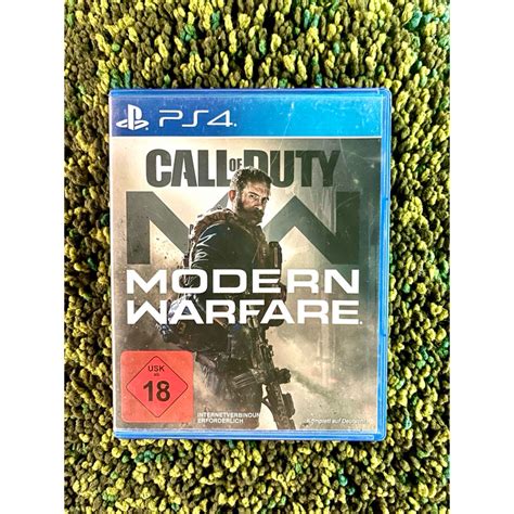 แผ่นเกม Ps4 มือสอง Call Of Duty Modern Warfare Shopee Thailand