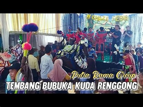 TEMBANG BUBUKA KUDA RENGGONG PUTRA RAMA MUSIK TANJI SINAR MUDA GROUP