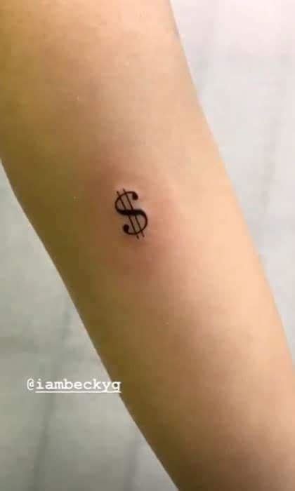 Becky G Celebrates Her Latest Single Dollar With A New Tattoo