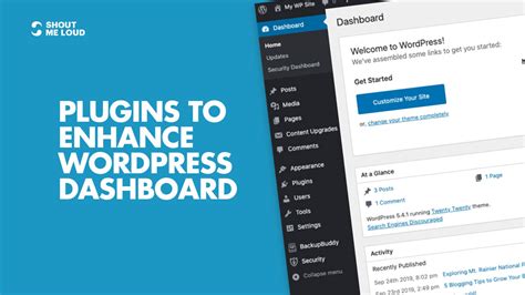 5 Wordpress Dashboard Plugins To Enhance Admin Area