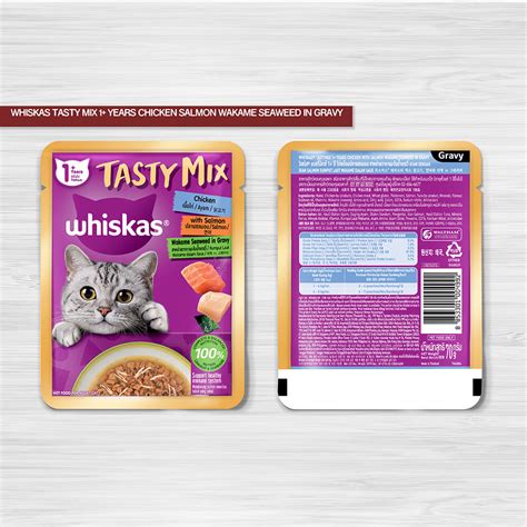 Whiskas Tasty Mix Adult 1 Chicken Salmon Whiskas Phillipines