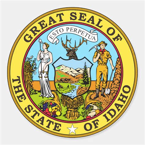 Idaho State Seal | Zazzle