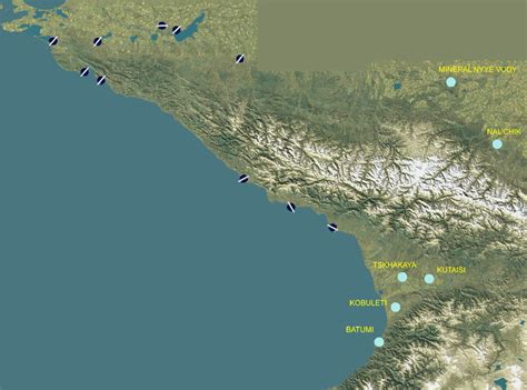 Dcs World Caucasus Map Jawerword