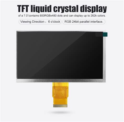 Polcd Inch Tft Module X High Brightness Ips Screen Rgb