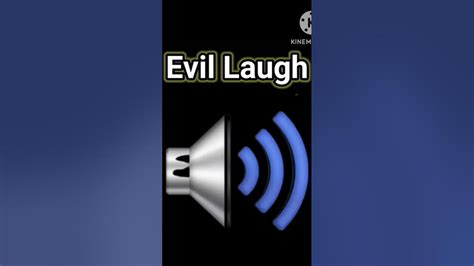 Evil Laugh Sound Effect No Copyright M Karaoke Youtube