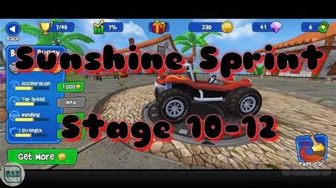 Beach Buggy Racing Sunshine Sprint Stage S D Youtube