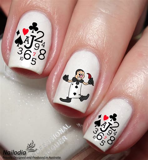 Alice In Wonderland Nail Art Decal Sticker Nailodia