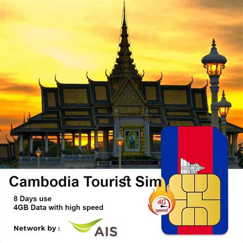 Cambodia Travel Sim Days Gb Sim G High Speed Internet