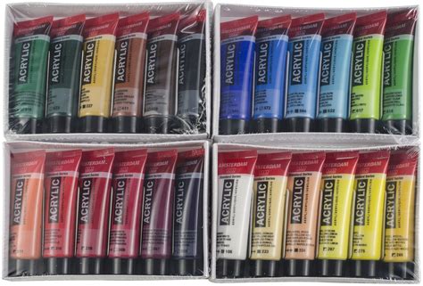 Amsterdam Standard Acrylic Paint Color Set Walmart Walmart