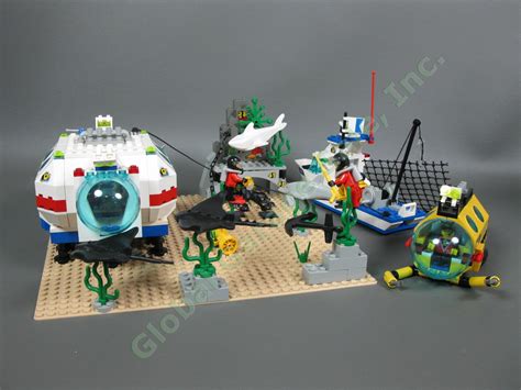 Complete Lego Town Divers Deep Reef Refuge Set Instruction