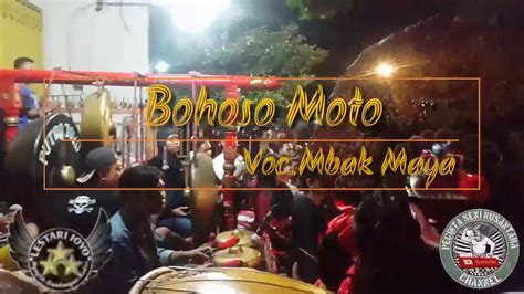 LESTARI JOYO BOHOSO MOTO VOC MBAK MAYA COVER JARANAN YouTube