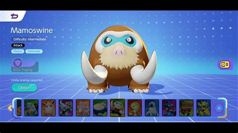 Mamoswine Pokemon Unite Abilities And Builds