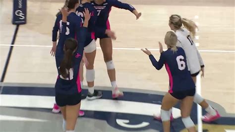 Georgia Southern Volleyball Vs Georgia State Youtube