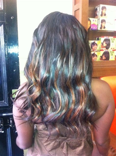 1000+ images about Colored Hair extensions and their highlights on ...