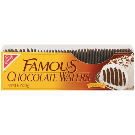 Nabisco Famous Chocolate Wafers 9 Oz