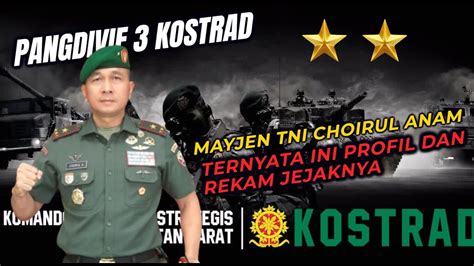 Berhasil Amankan G Jenderal Kopassus Choirul Anam Promosi Jabatan