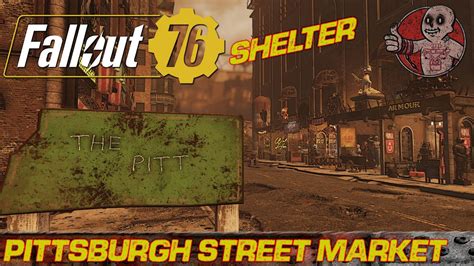 Fallout Shelter Build Pittsburgh Street Market By Nux Youtube