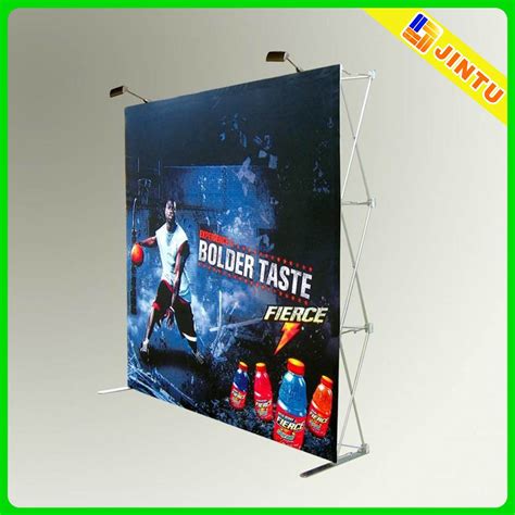 3x3 Exhibition Pop Up Banner Stand Backdrop Display Banner Stands And