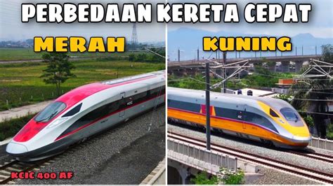 Simak Perbedaan Dan Spesifikasi Rangkaian Kereta Cepat Jakarta Bandung