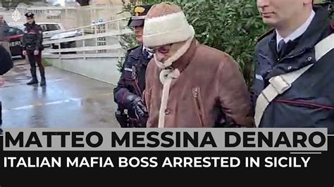 Matteo Messina Denaro Italian Mafia Boss Arrested In Sicily The