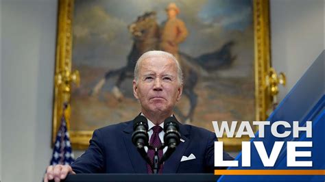 Live President Joe Biden Speaks On The Foreign Aid Bill Passed By The