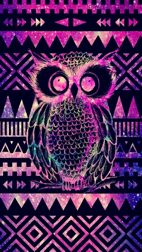 Vintage Owl Galaxy Wallpaper I Created For The App Cocoppa 941