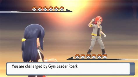 Pok Mon Brilliant Diamond Gym Leader Roark Rematch Set Mode No