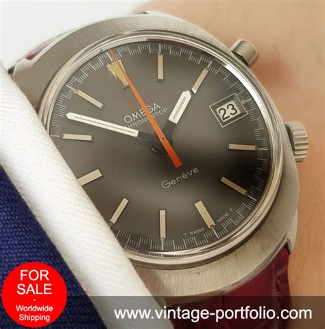 Serviced Omega Geneve Chronostop Vintage – Vintage Portfolio