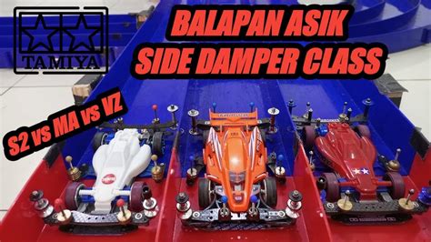 Balap Liar Tamiya Side Damper Class Super 2 Chassis Menggila 【ミニ四駆】mini4wd Youtube