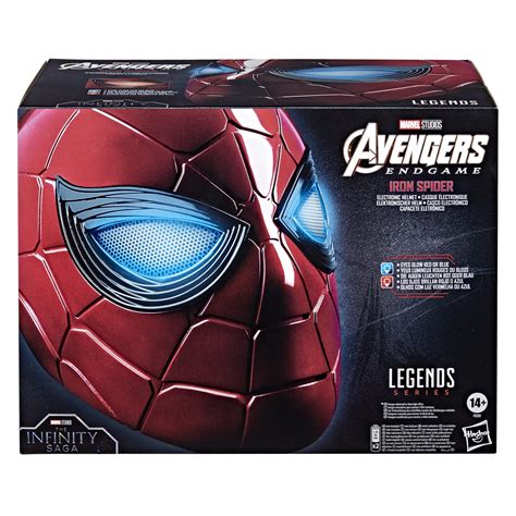 Spider-Man Marvel Legends Series Iron Spider Electronic Helmet with ...