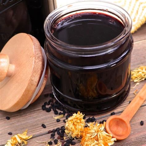 Potent Cold And Flu Elderberry Syrup Recipe