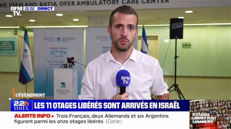 Les onze otages libérés par le Hamas sont arrivés en Israël