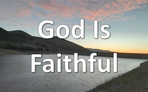 God is Faithful, Part 2 - by Karen Hoffman