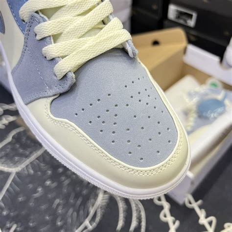 Gi Y Nike Air Jordan Mid Se Sail Light Blue Like Auth Rep