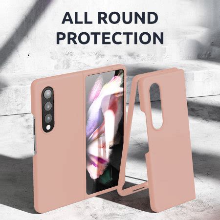 Olixar Light Pink Fortis Protective Case For Samsung Galaxy Z Fold