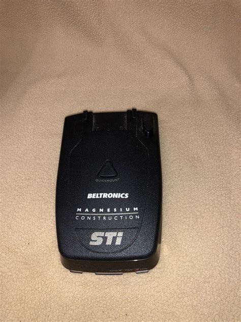 Beltronics STI Magnum Driver Radar Detector 162009 00 EBay