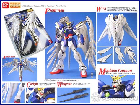 Bandai 1 100 Master Grade Wing Gundam Zero